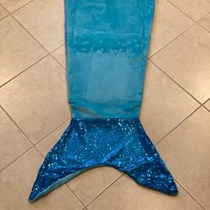 Sequin Mermaid Tail Throw